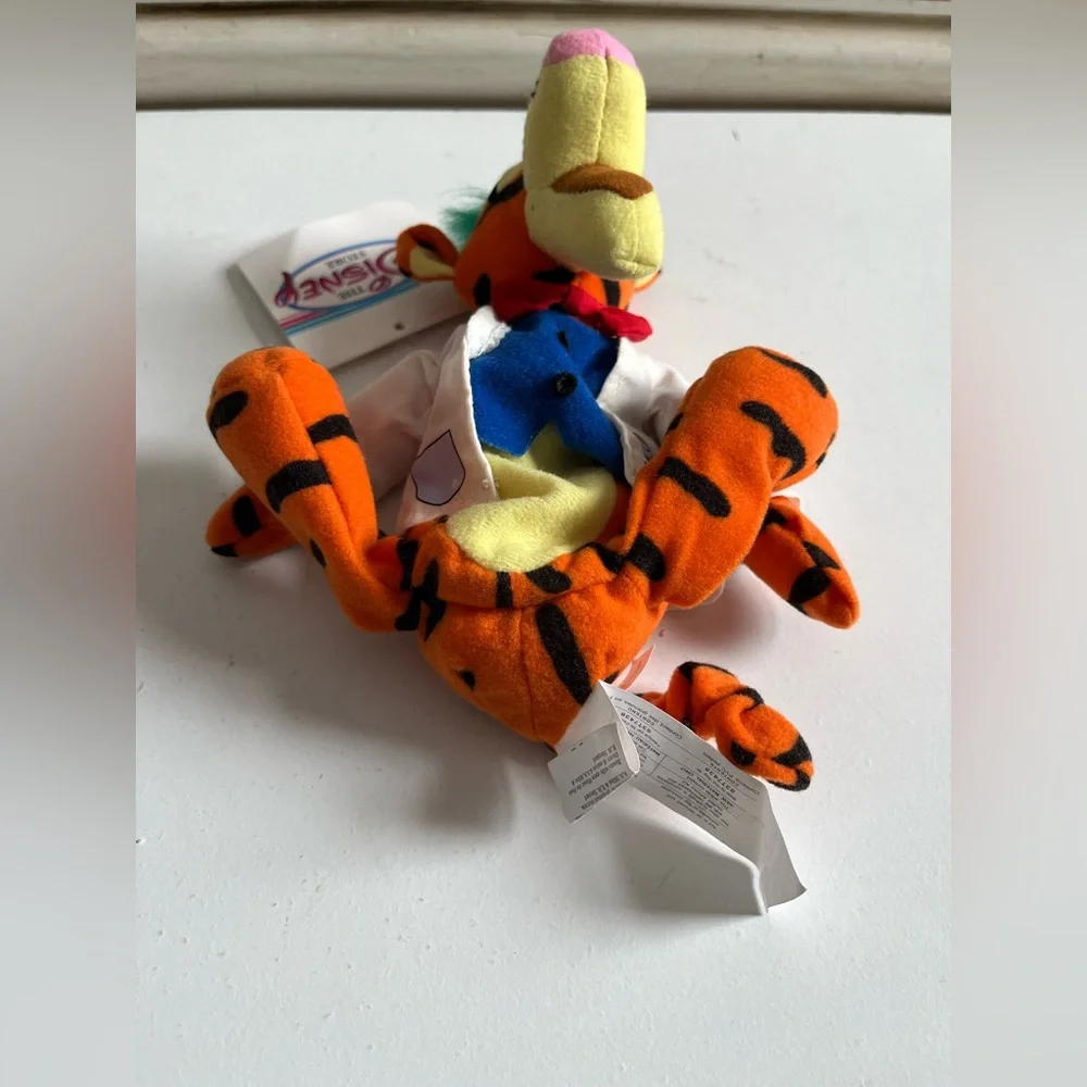 Disney Mini Bean Bag Mad Scientist Tigger 9